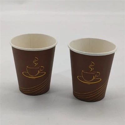 8オンスの使い捨て紙コーヒーカップ